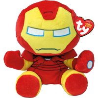 Imagen de TY - Peluche 15 cm Iron Man Beanie Babies Marvel TY.