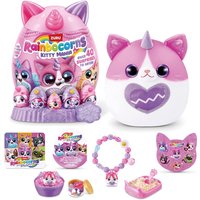 Imagen de Zuru - Peluche en huevo con sorpresas Kittymania Rainbocorns.