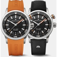 Maurice Lacroix - Reloj de hombre Pontos PT6248SS00L330J automático de caucho naranja.