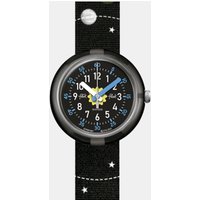 Flik Flak - Reloj de niño Space Trip FPNP097 de plástico reciclado negro.