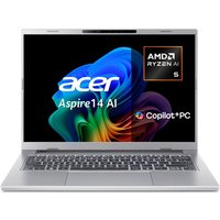 Acer - Portátil Acer Aspire 14 AI A14-61M Copilot+ PC, Ryzen AI 5-330, 32GB, 1TB SSD, 14', W11.