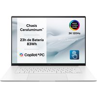 Asus - Portátil ASUS Zenbook S 16 UM5606GA-SR340W Copilot+ PC, Ryzen AI 9, 32GB, 1TB SSD, 16' OLED, W11.