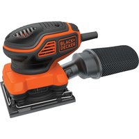 BLACK+DECKER - Lijadora Eléctrica Orbital 220W + 1 Hoja Lija.