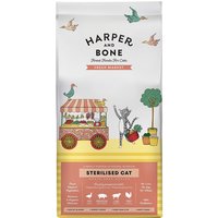 Harper and Bone - Pienso para gatos adultos esterilizados Harper and Bone mercado fresco pato, cerdo ibérico, cordero y pavo.