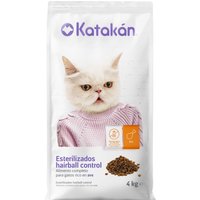 Katakán - Pienso para gatos adultos esterilizados Katakán hairball control ave 4 kg.