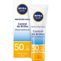 NIVEA - Crema solar facial FP 50 UV Control de Brillos 50 ml Nivea.