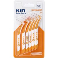 Kin - Cepillo Interdental Supermicro 0,7 mm 6 unid Kin.