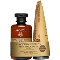 Apivita - Pack Champú + Acondicionador Royal Jelly Elixir Apivita.