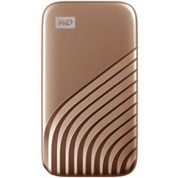 Western Digital - Disco duro externo SSD Western Digital My Passport 1TB USB 3.1 Oro.