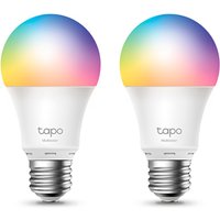 TAPO - Pack de 2 Bombillas LED Inteligentes Multicolor Tapo TL13E.