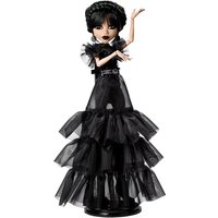 Imagen de Monster High - Muñeca con vestido gótico negro Miércoles Monster High.
