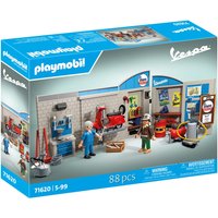 Imagen de Playmobil - Taller Vespa, estilo retro años 60 Playmobil.
