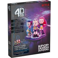 Imagen de 4D Puzz - Puzzle 4D K-Pop Huntrix K-Pop Demon Hunter Spin Master.
