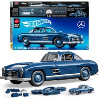 Imagen de Mattel Brick Shop - Coche de bloques de construcción Mercedes-Benz 300 SL Hot Wheels Mega.