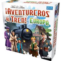 Imagen de Asmodee - Juego de mesa ¡Aventureros al Tren! Europa Asmodee.