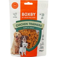 Boxby - Snack para perros cachorros y adultos Boxby Chicken Trainers pollo 100 g.
