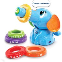 Imagen de VTech - Juguetes para apilar y encajar Tito cuenta y aprende, Figura con apilables para bebés VTech Baby.