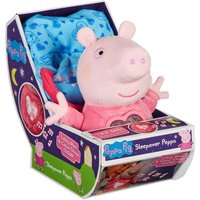Imagen de Peppa Pig - Peluche fiesta de pijamas Peppa Pig Bandai.