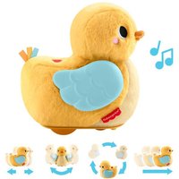 Imagen de Fisher-Price - Juguete musical patito abracitos y gateos 4 en 1 con actividades Fisher-Price.