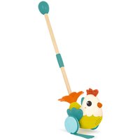 Imagen de B.TOYS - Gallina con palo madera para empujar B Toys.
