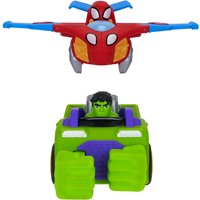 Imagen de Jazwares - Vehículo Tanque del Equipo Spidey y sus amigos (Team up Tank) Spiderman.