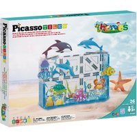 Imagen de Cefa Toys - Bloques Magnéticos Océano 26 Piezas Picasso Tiles Cefa Toys.