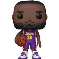 Funko Pop! Lakers-10 NBA 10" Lebron James - (Purple Jersey)