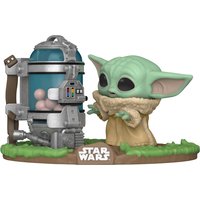 Funko Pop! Deluxe: Star Wars: The Mandalorian - Grogu (The Child, Baby Yoda) with Canister