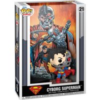 Funko Superman Figura Vinilo Cyborg Superman (Comic Covers) 21 Unisex Pop! Multicolor PVC