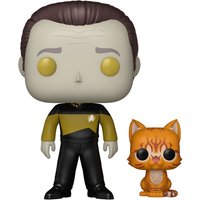 Funko Pop! & Buddy: Star Trek Next Generation – Lt. Comm Data with Spot - Star Trek The Next Generation