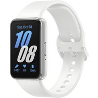 Samsung - Samsung Galaxy Fit3 Plata-Blanco Pulsera de actividad.