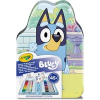 Imagen de Crayola - Maletín 45 piezas Bluey para Colorear con Stickers.