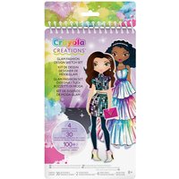 Imagen de Crayola - Creations Album Glam Fashion - Crea tu Porfolio de Moda.