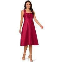 Adrianna Papell - Vestido mikado con tirantes florales.