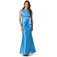 Adrianna Papell - Vestido drapeado con escote asimétrico.
