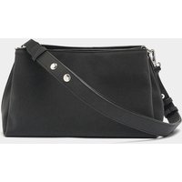 Parfois - Bolso de hombro rectangular con cierre de cremallera en liso.