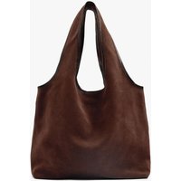 Parfois - Shopper 100% piel grande con cierre imantado en liso.