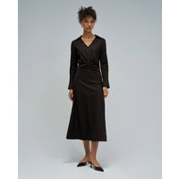 Salsa Jeans - Vestido de mujer midi en punto.