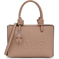 Tous - Mini bolso horizontal con colgante oso de color negro de la colección Tous La Rue New.