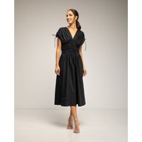 Tantra - Vestido midi con cintura y pecho elastico.