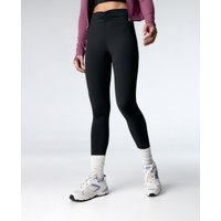 Black Limba - Leggings deportivos de mujer recortables con cintura fruncida.
