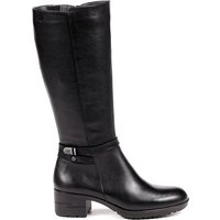 Fluchos - Botas de mujer en color negro y fabricadas en piel.