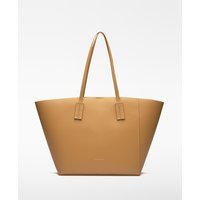 Adolfo Dominguez - Shopper de mujer Mica horizontal de piel.