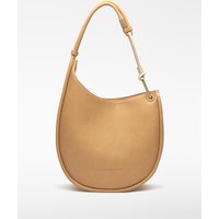 Adolfo Dominguez - Bolso de hombro de mujer tipo Hobo Luna tricolor.
