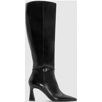 Lodi - Botas altas de mujer en piel con tacón geométrico.