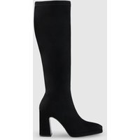 Lodi - Botas de mujer con tacón y plataforma en antelina.