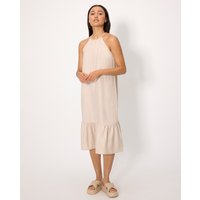 Ysabel Mora - Vestidos de playa largo recto con lino.