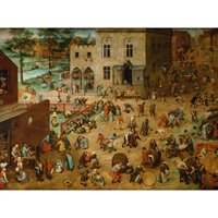Grafika Brueghel Pieter Die Kinderspiele 1560 2000 Teile Puzzle GrafikaF30082