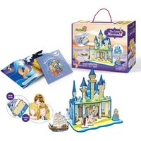 Puzzle 3D - The Little Mermaid - Difficulté : 2/8 Cubic Fun