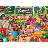 Puzzle Farmer's Market - Trouvailles Fraîches Master Pieces
